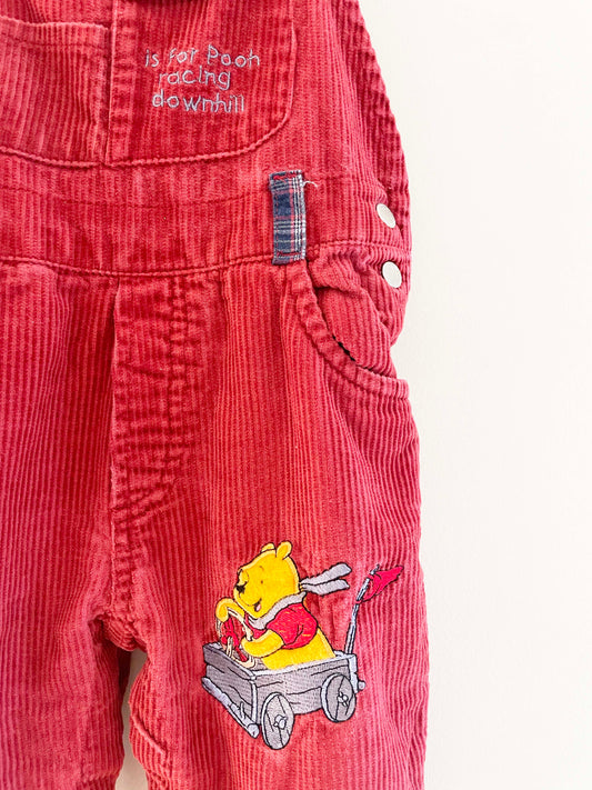 Winnie The Pooh Corduroy Overalls / 18-24M