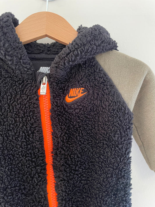 Nike Fleece Zip Coverall / 6M
