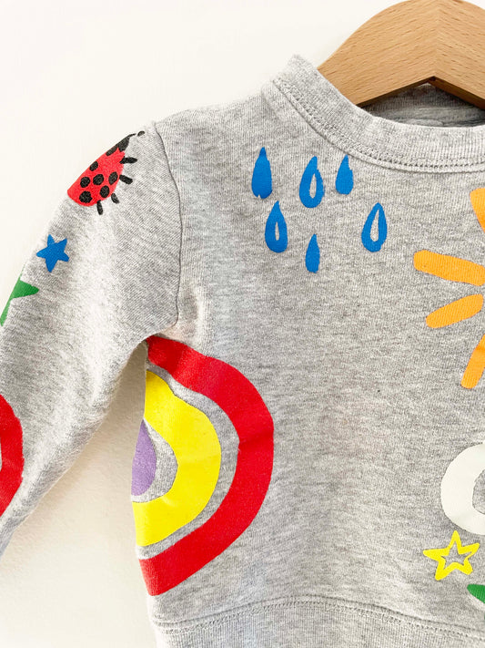 Stella McCartney Kids Printed Sweatshirt / 12M
