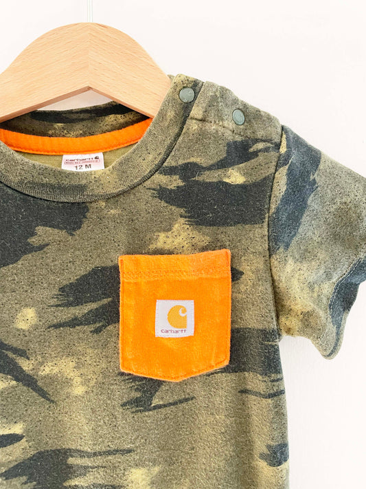 Carhartt Camo Romper / 12M
