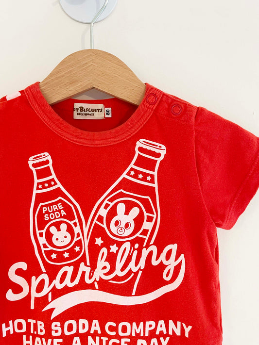 Miki House Graphic Top / 12-18M