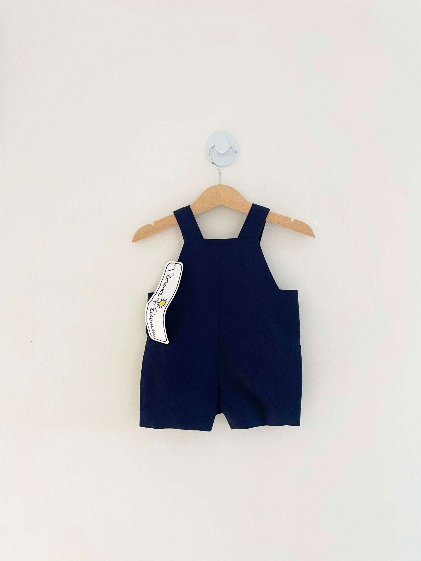 Florence Eiseman Overalls w/ Train Embroidery / 6M