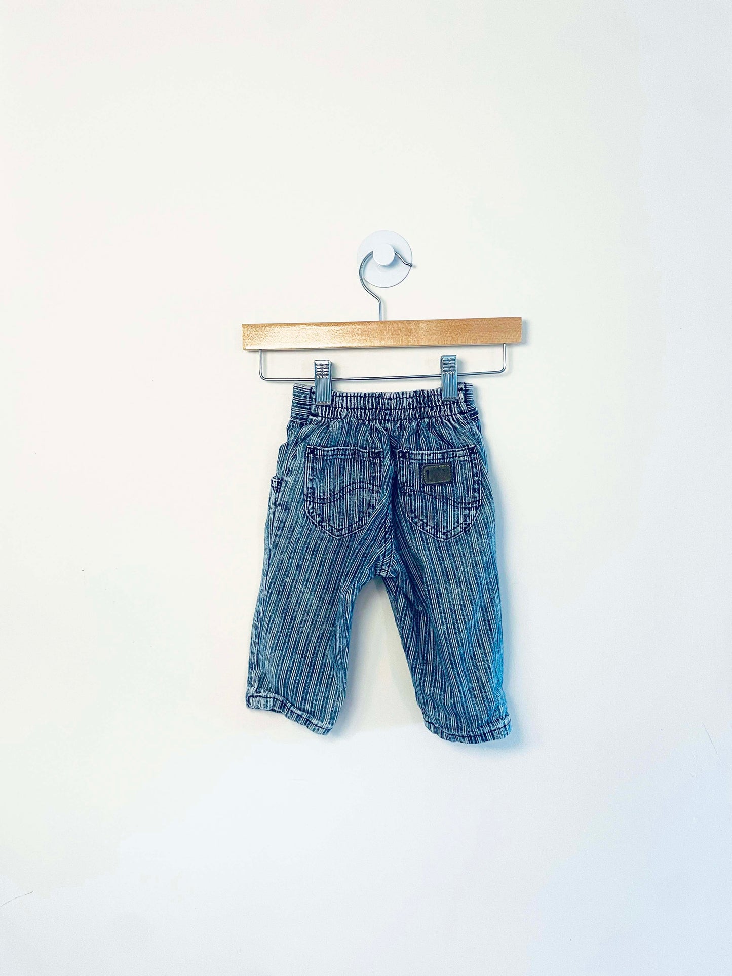 Lee Jeans w/ Pinstripe Detail / 12M
