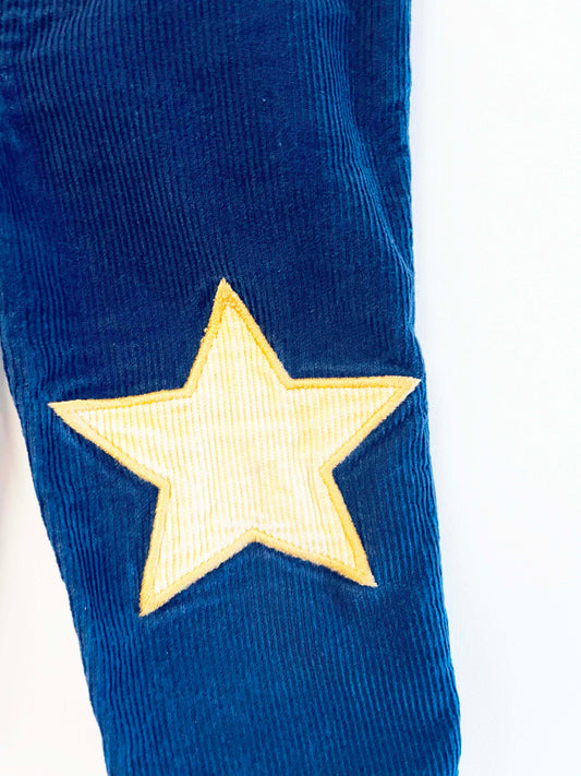 Baby Boden Corduroy Pants w/ Star Patches / 12-18M