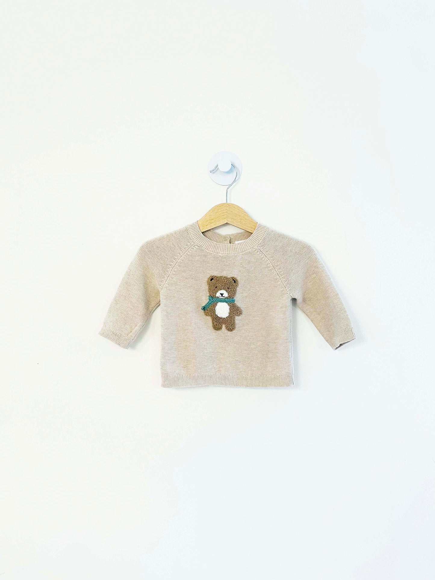 Little Me 2-Piece Teddy Sweater Set / 3M