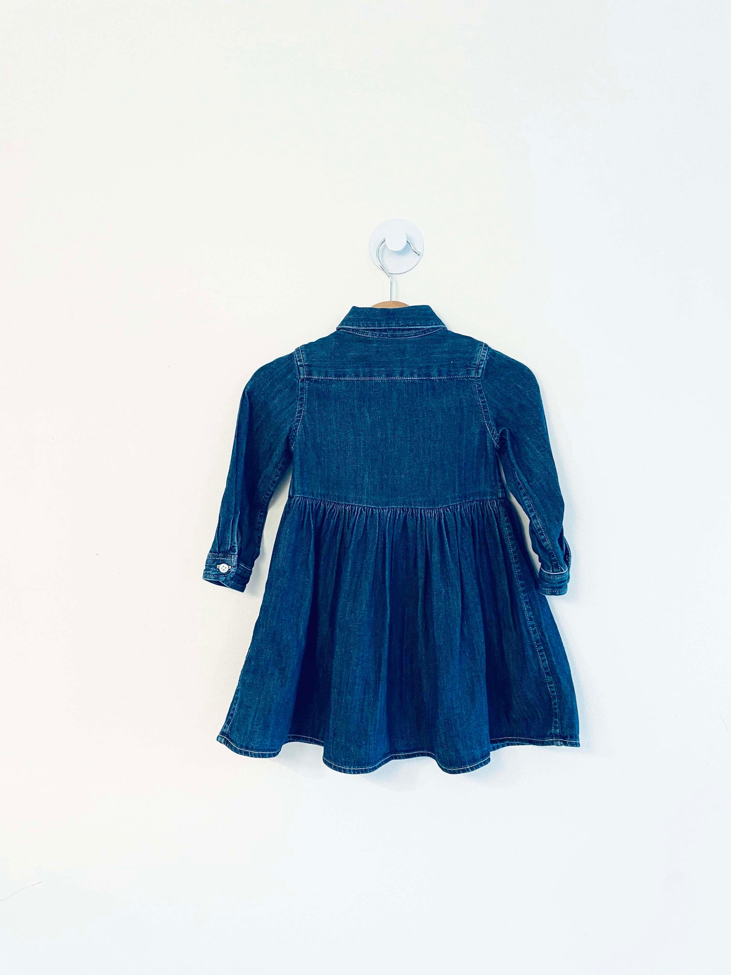 Ralph Lauren Denim Dress + Bloomer Set / 12M