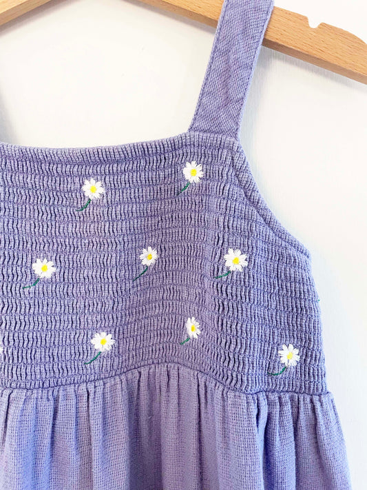Laura Ashley Embroidered Sleeveless Dress / 3Y