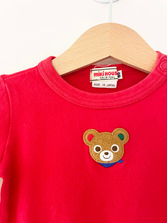 Miki House Long Sleeve Top / 12-18M