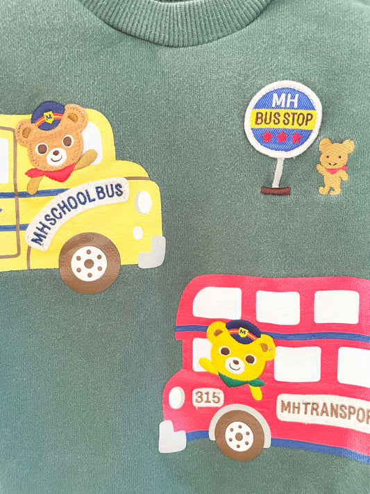 Miki House Graphic Sweatshirt / 12-18M