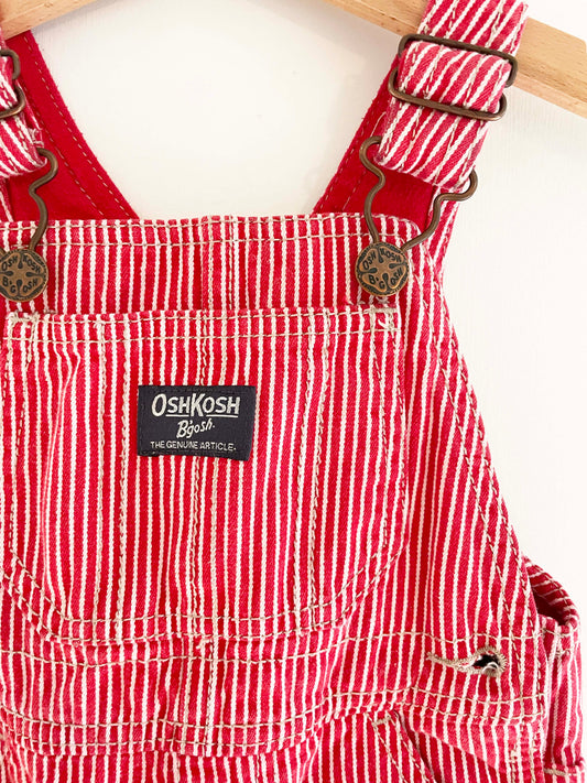 Oshkosh B'Gosh Striped Overall / 18M