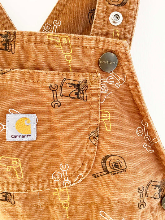 Carhartt Graphic Print Overall / 3-4Y