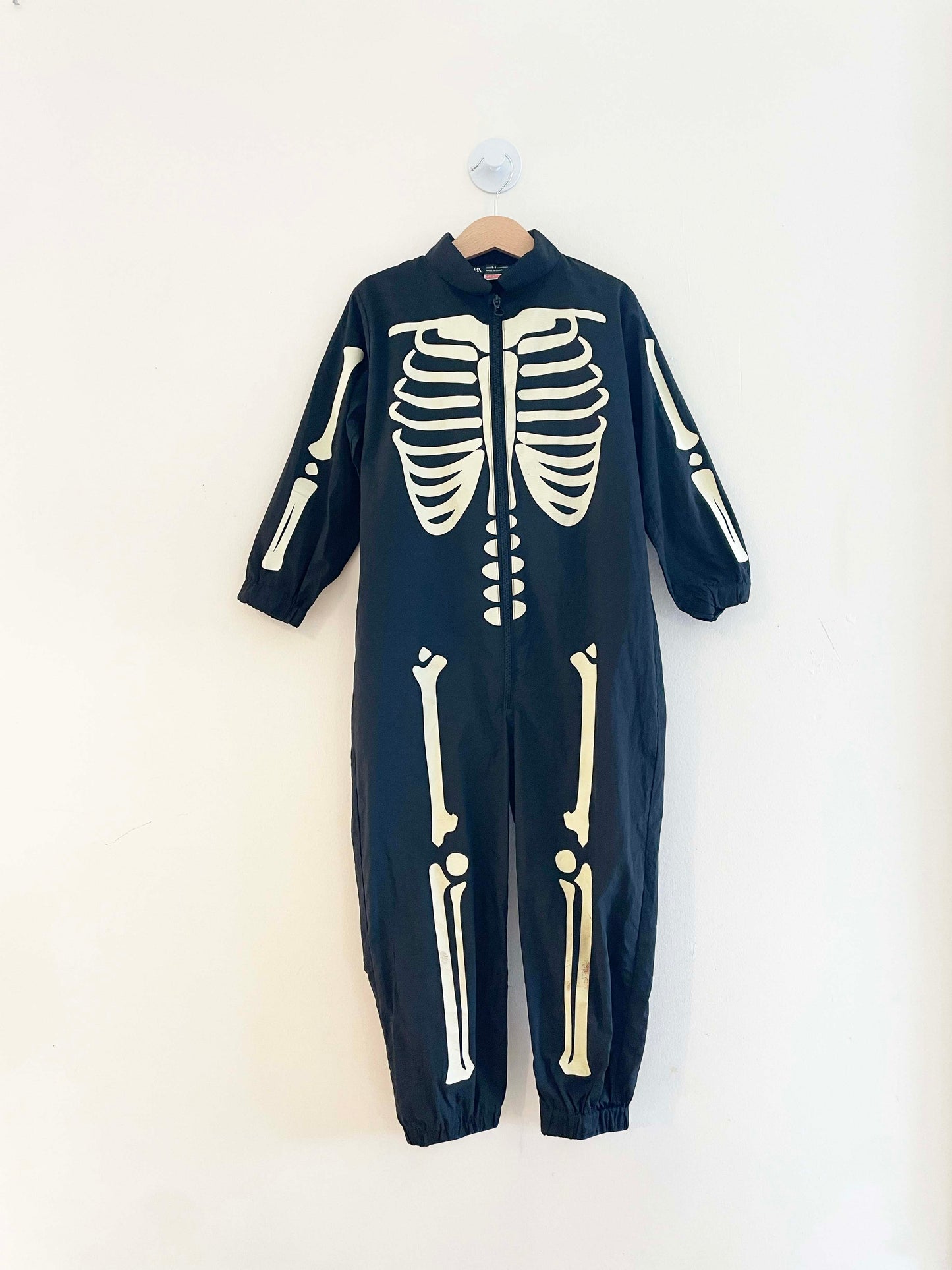 Zara Skeleton Jumpsuit / 5-7Y