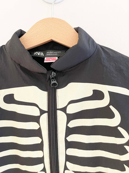 Zara Skeleton Jumpsuit / 5-7Y