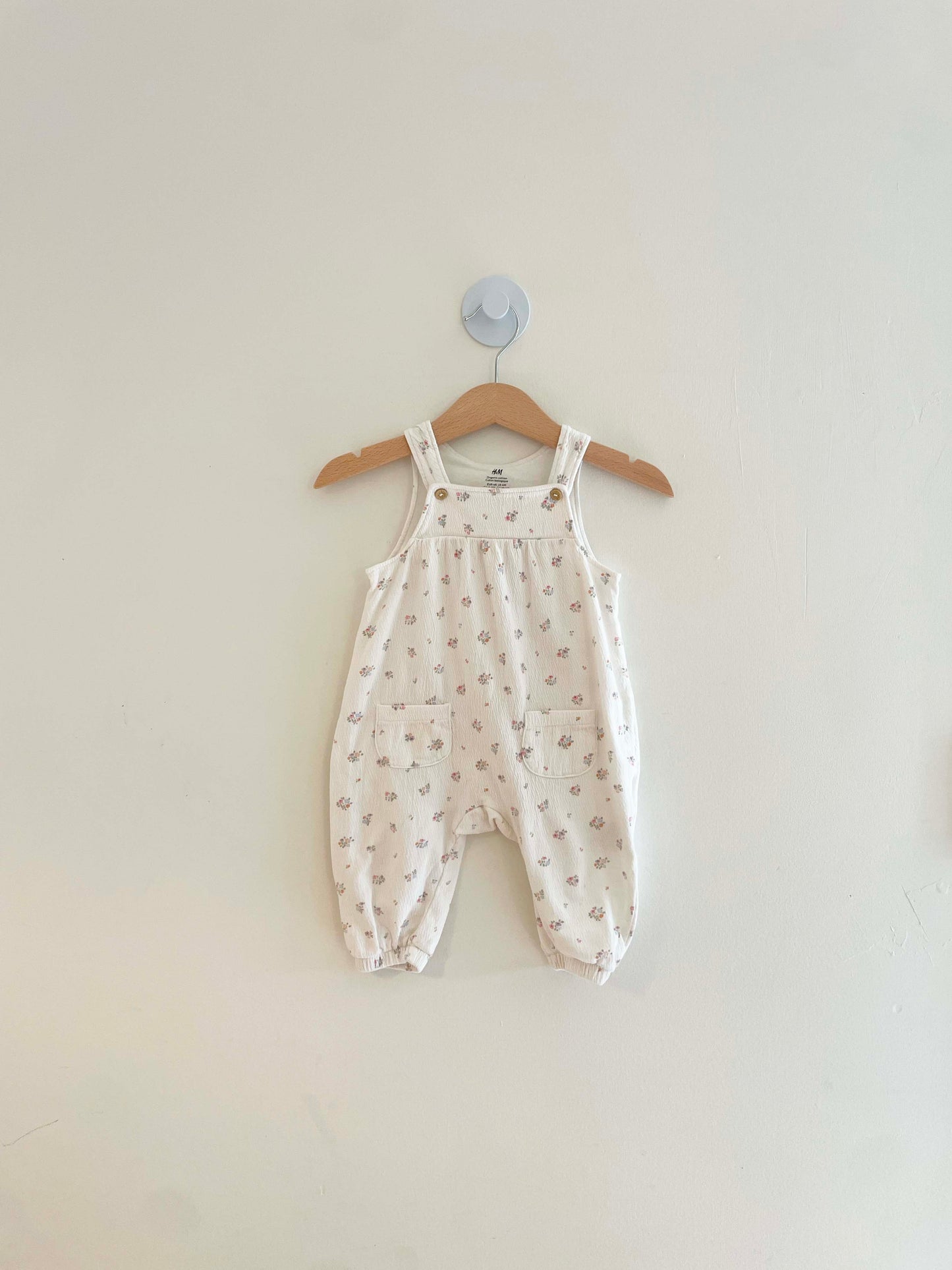 H&M Floral Jumpsuit / 6M