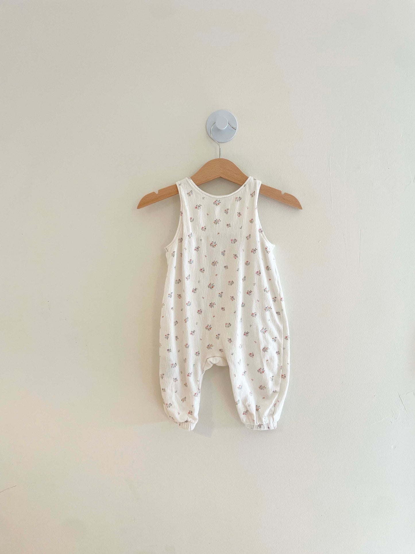 H&M Floral Jumpsuit / 6M