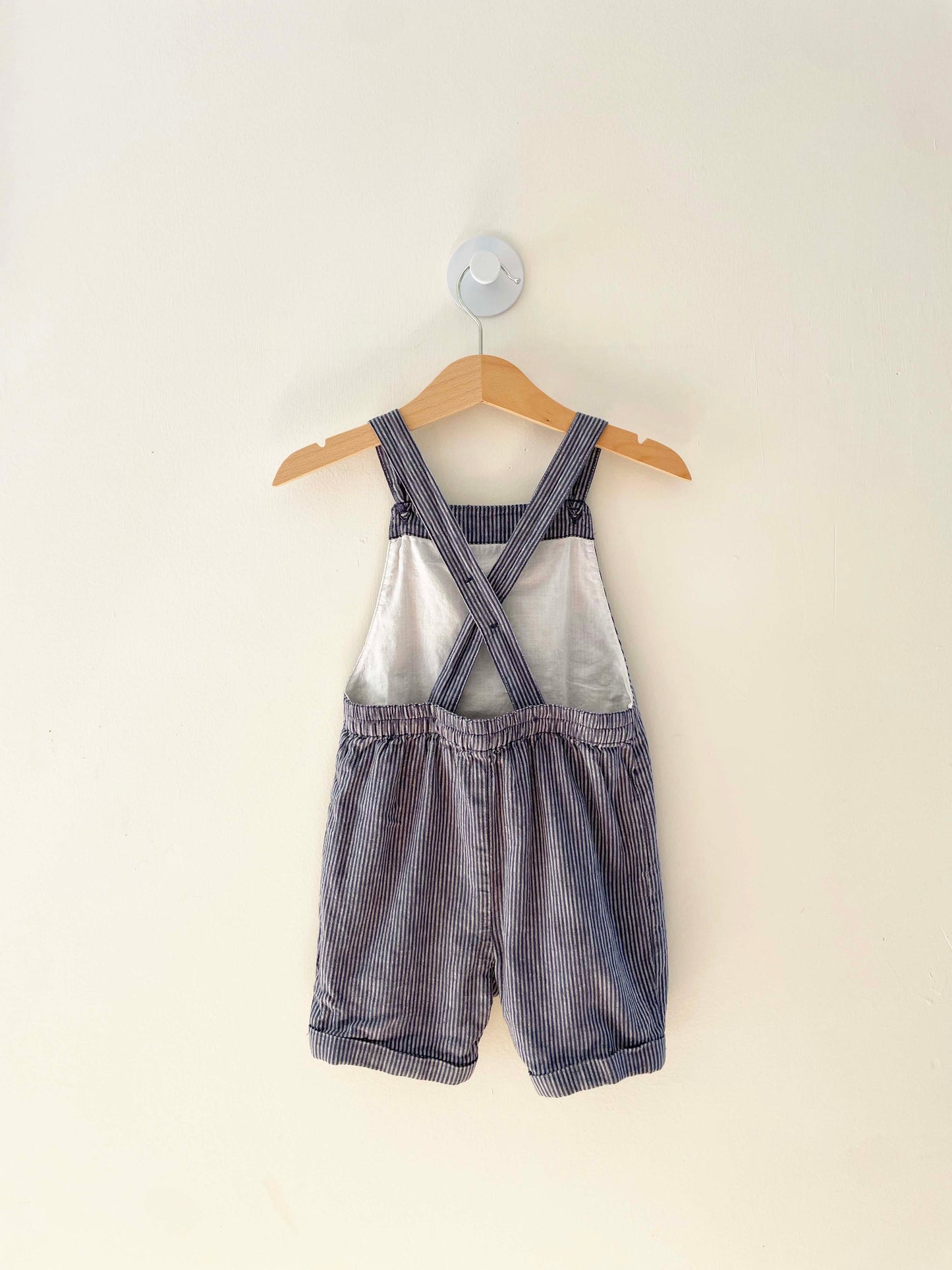 Janie & Jack Linen Overall / 18-24M