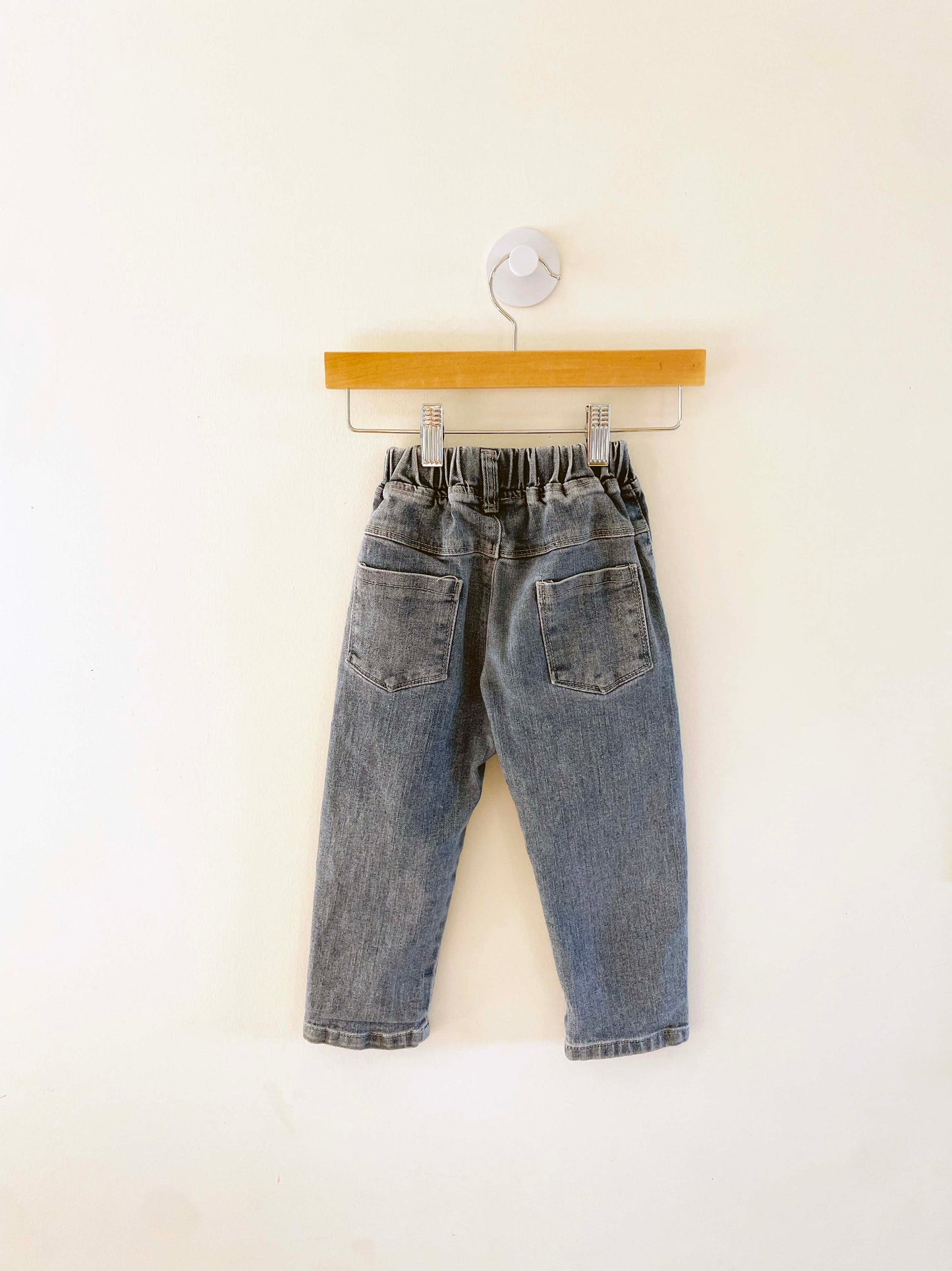 Assorted Brands Embroidered Denim Pants / 2Y