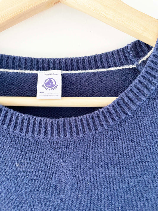 Petit Bateau Wool Sweater / 12Y