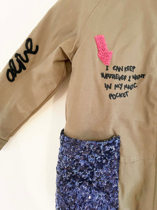 Assorted Brands Embellished Coat / 5Y