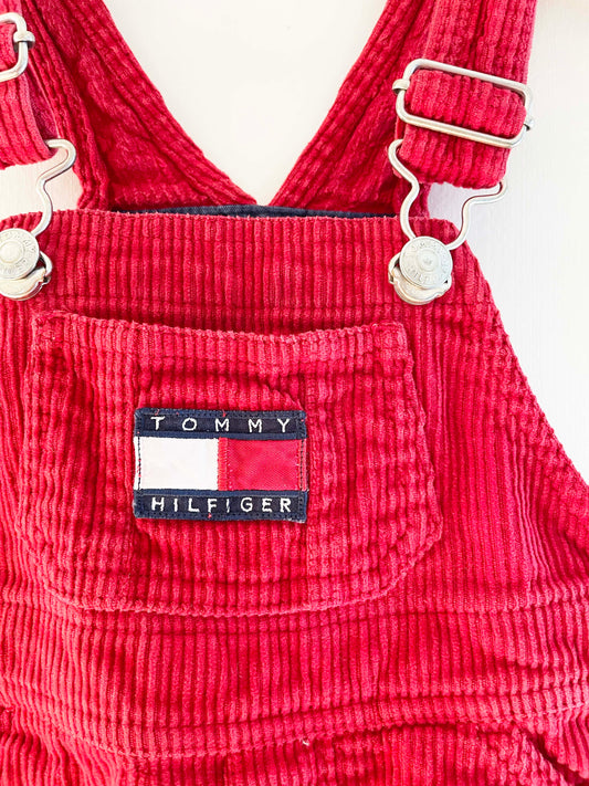 Vintage Tommy Hilfiger Corduroy Overall / 12-18M