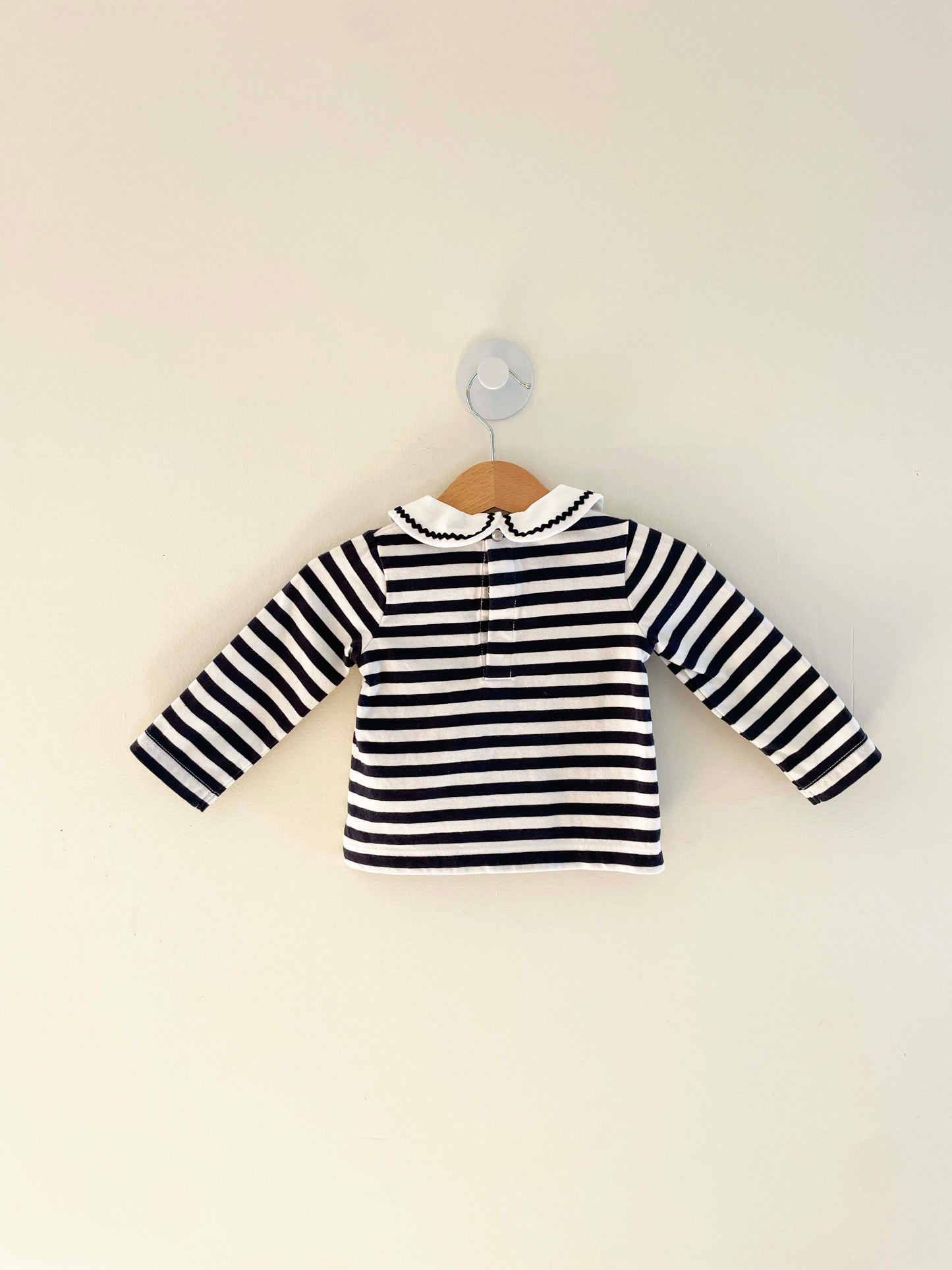 Jacadi Striped Top / 12M