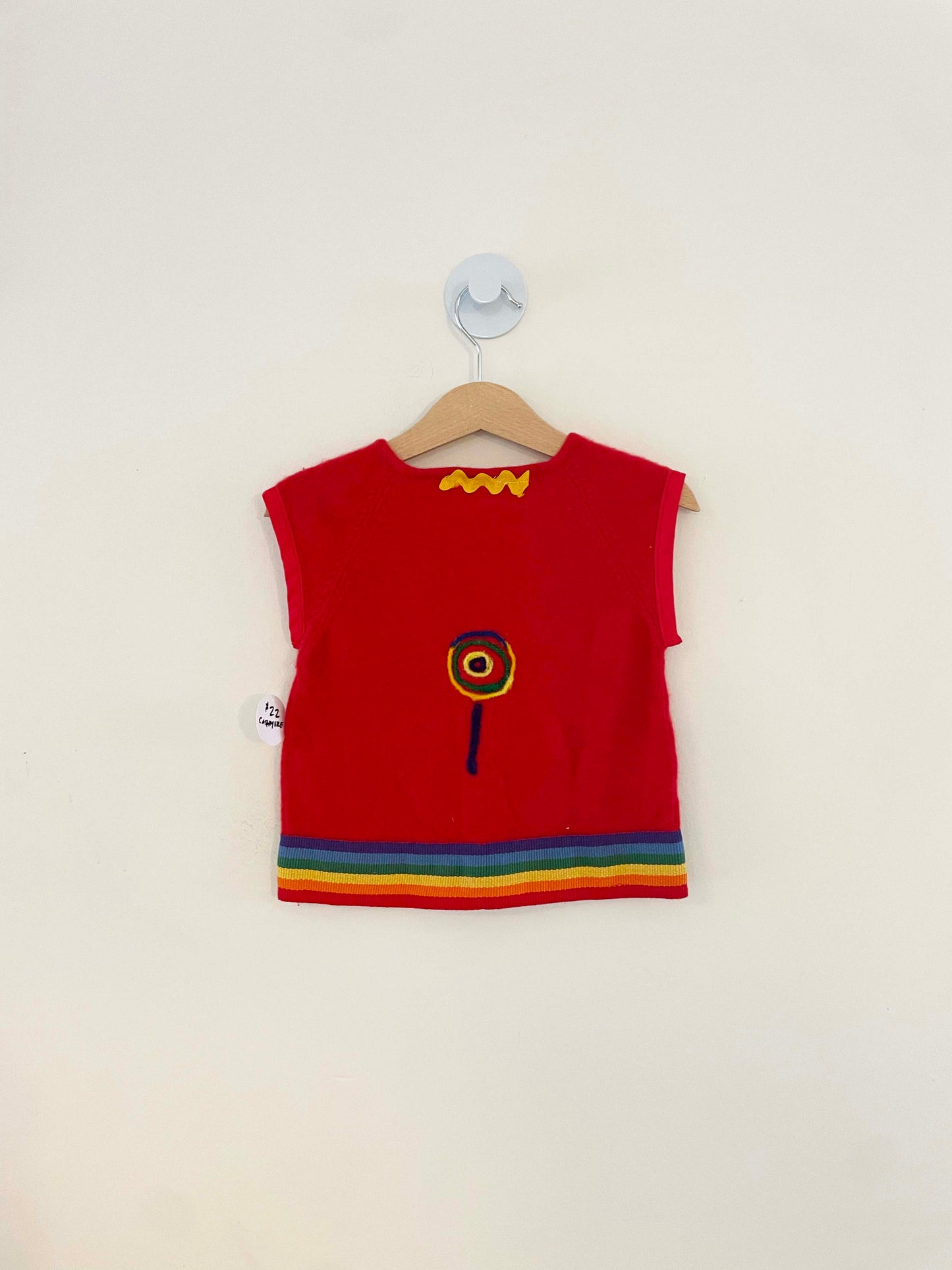Vintage Cashmere Handmade Top / 2-3Y
