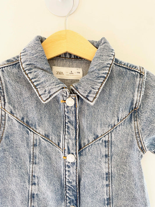 Zara Denim Dress / 2-3Y