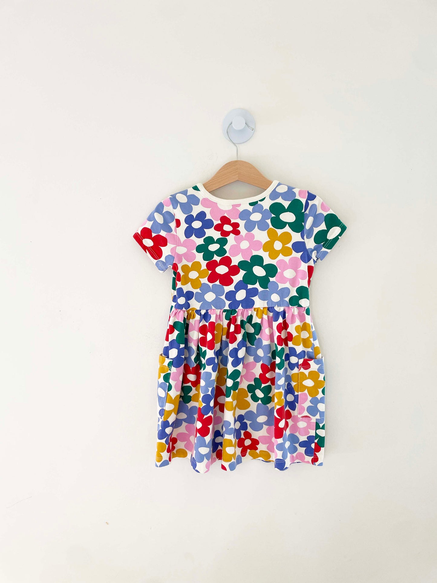 Hanna Andersson Floral Print Dress / 4Y