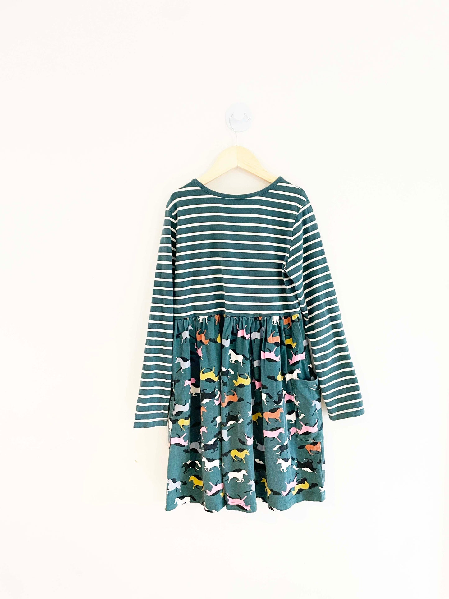Hanna Andersson Unicorn Dress / 10Y