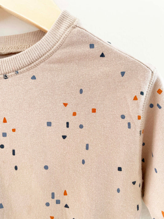 Easy Peasy Abstract Shapes Top / 0-3M