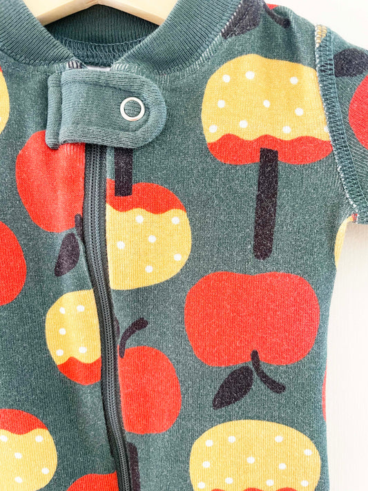 Hanna Andersson Zip Up Onesie / 0-3M