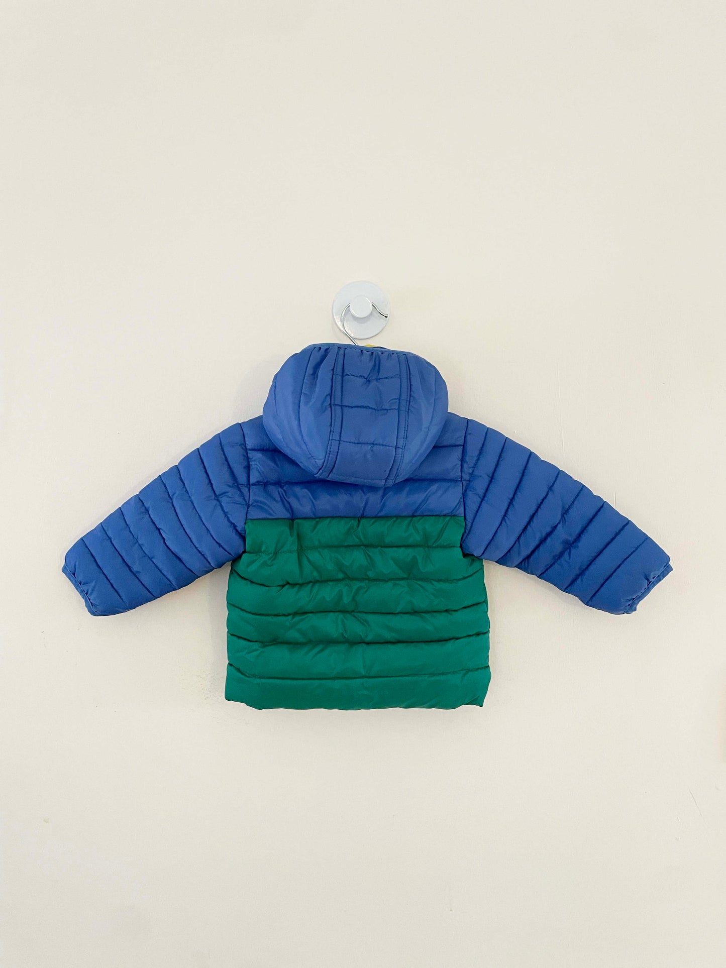Baby Boden Hooded Puffer Coat / 3-6M