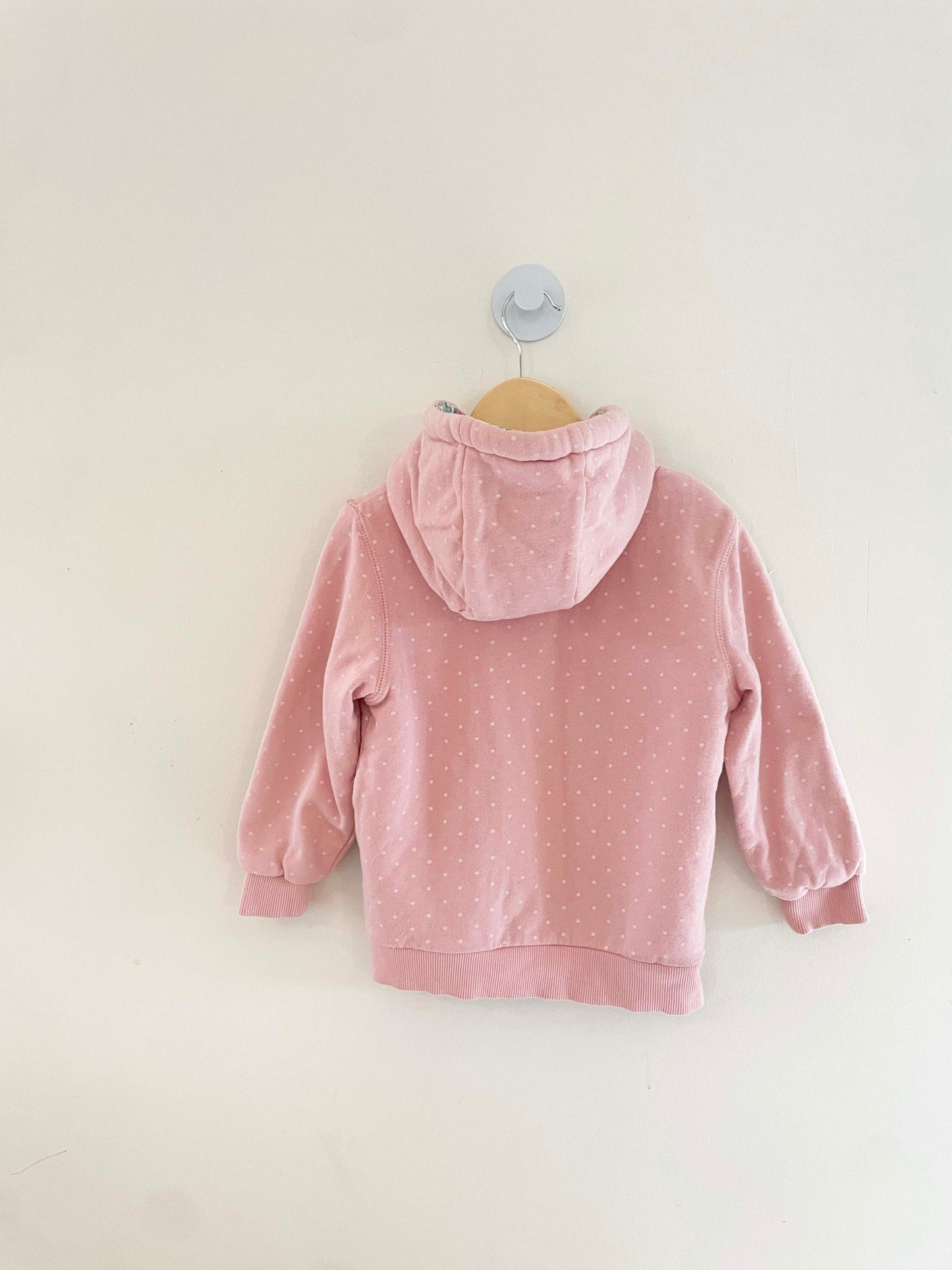 Mini Boden Hooded Zip Up / 3-4Y