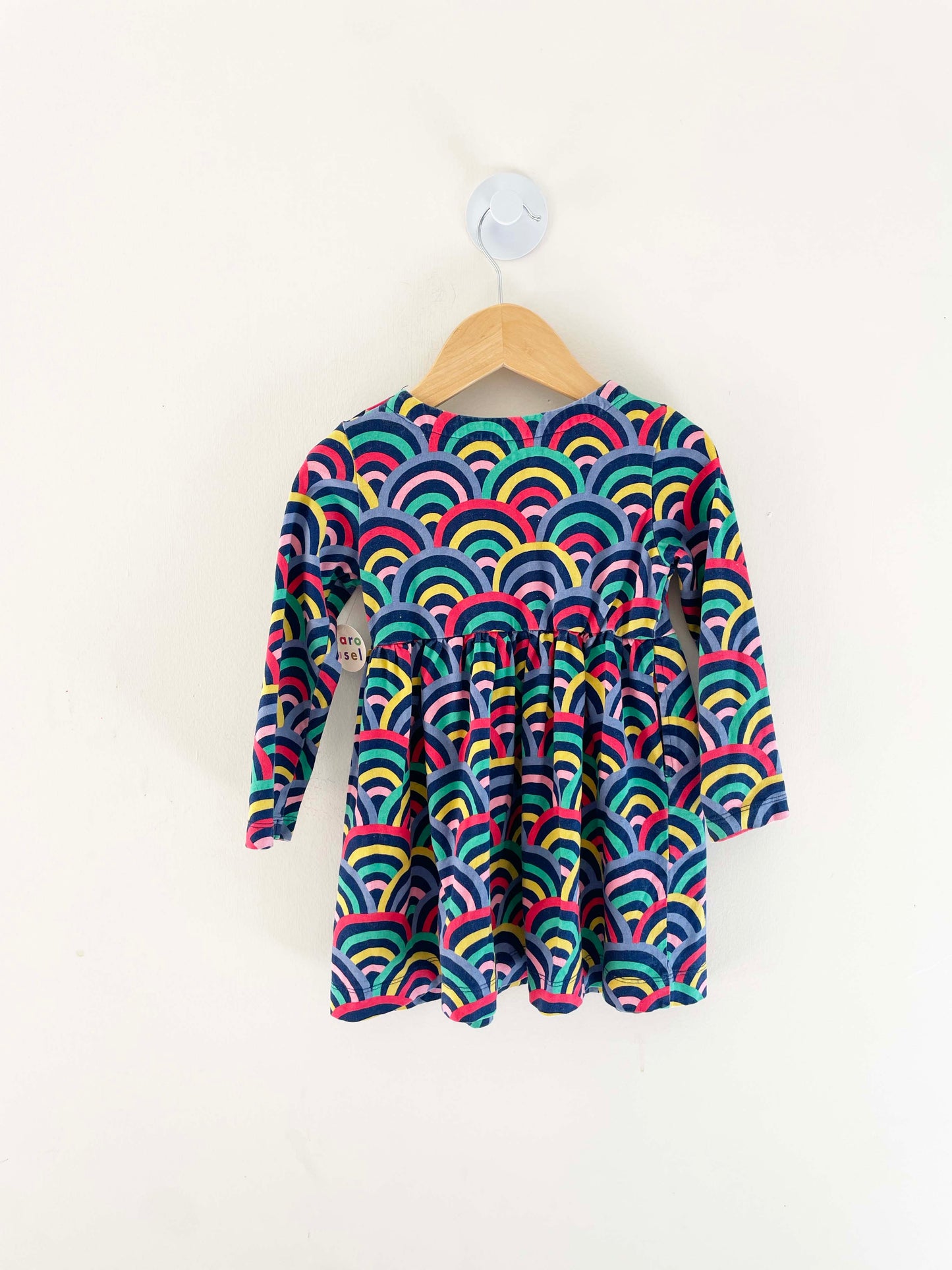 Mini Boden Rainbow Dress / 2-3Y