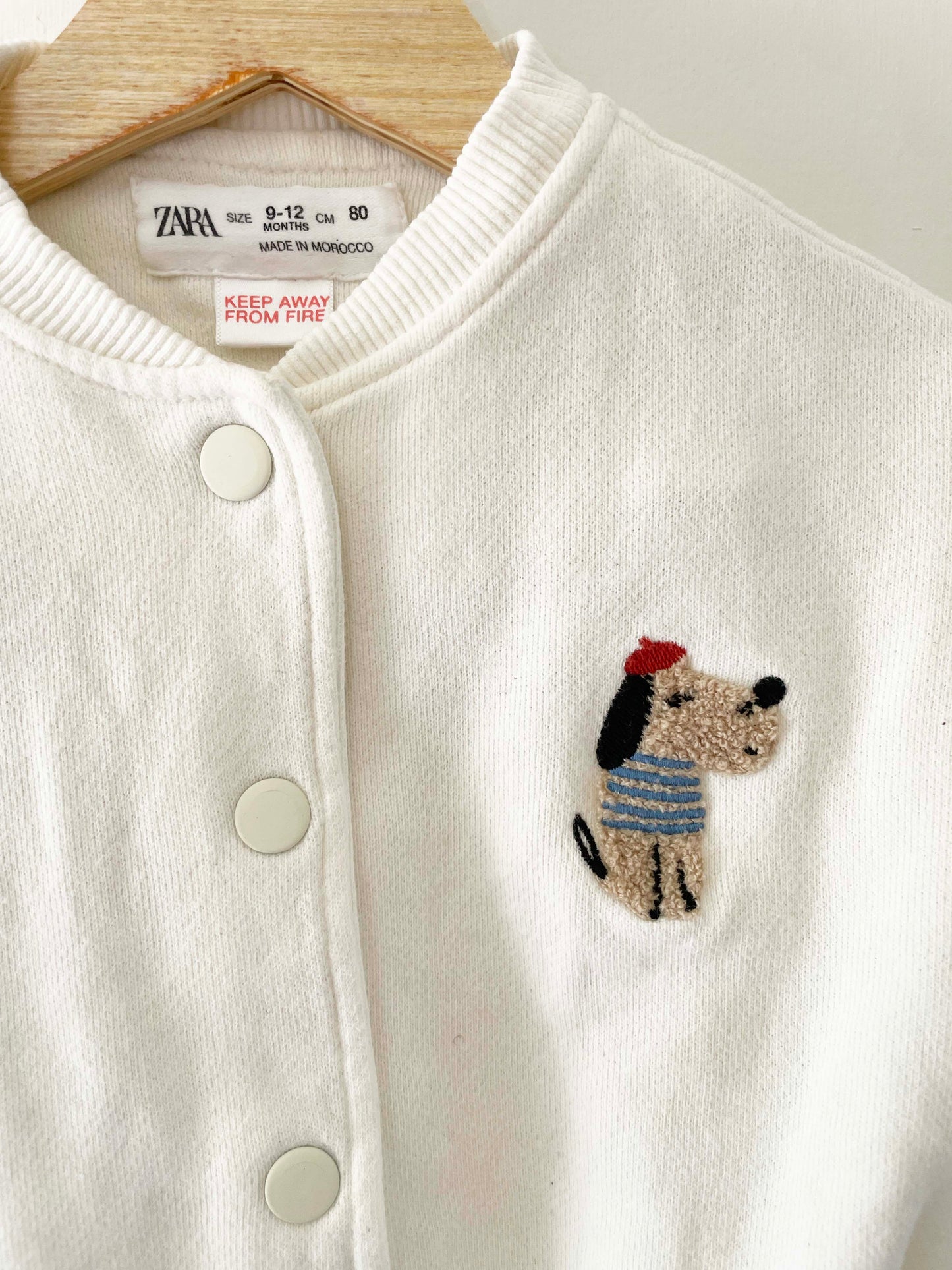 Zara Button Down Sweatshirt / 9-12M