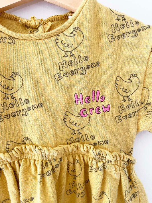 Zara Graphic Dress / 2Y