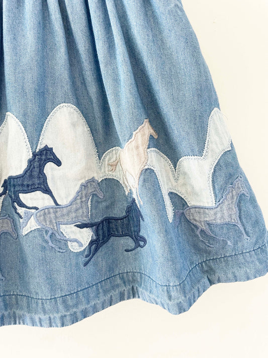Stella McCartney Kids Horses Skirt / 8Y