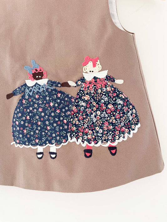 Assorted Brands Applique Dress / 6-12M