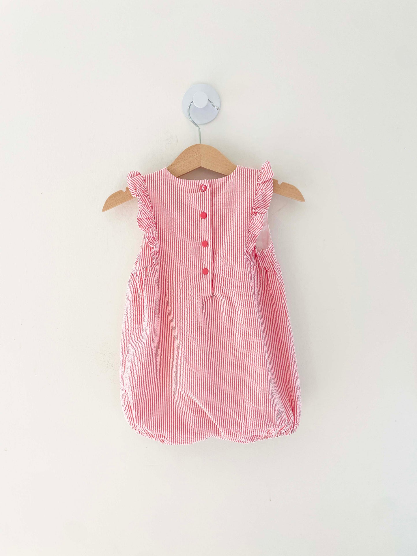 Joules Bubble Romper / 6-9M