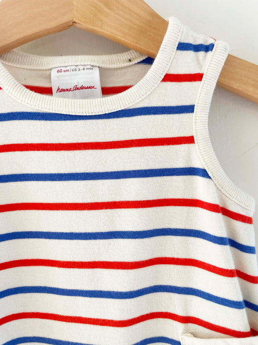 Hanna Andersson Striped Dress / 3-6M