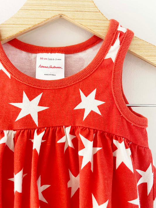 Hanna Andersson Two-Piece Dress Set / 0-3M