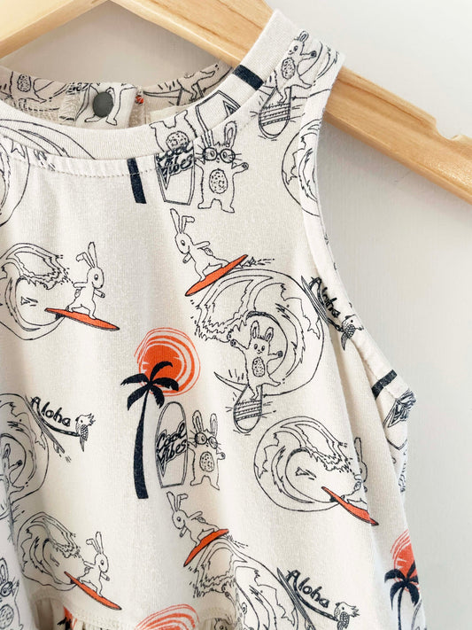 The Bonniemob Surfer Bunny Dress / 12-18M