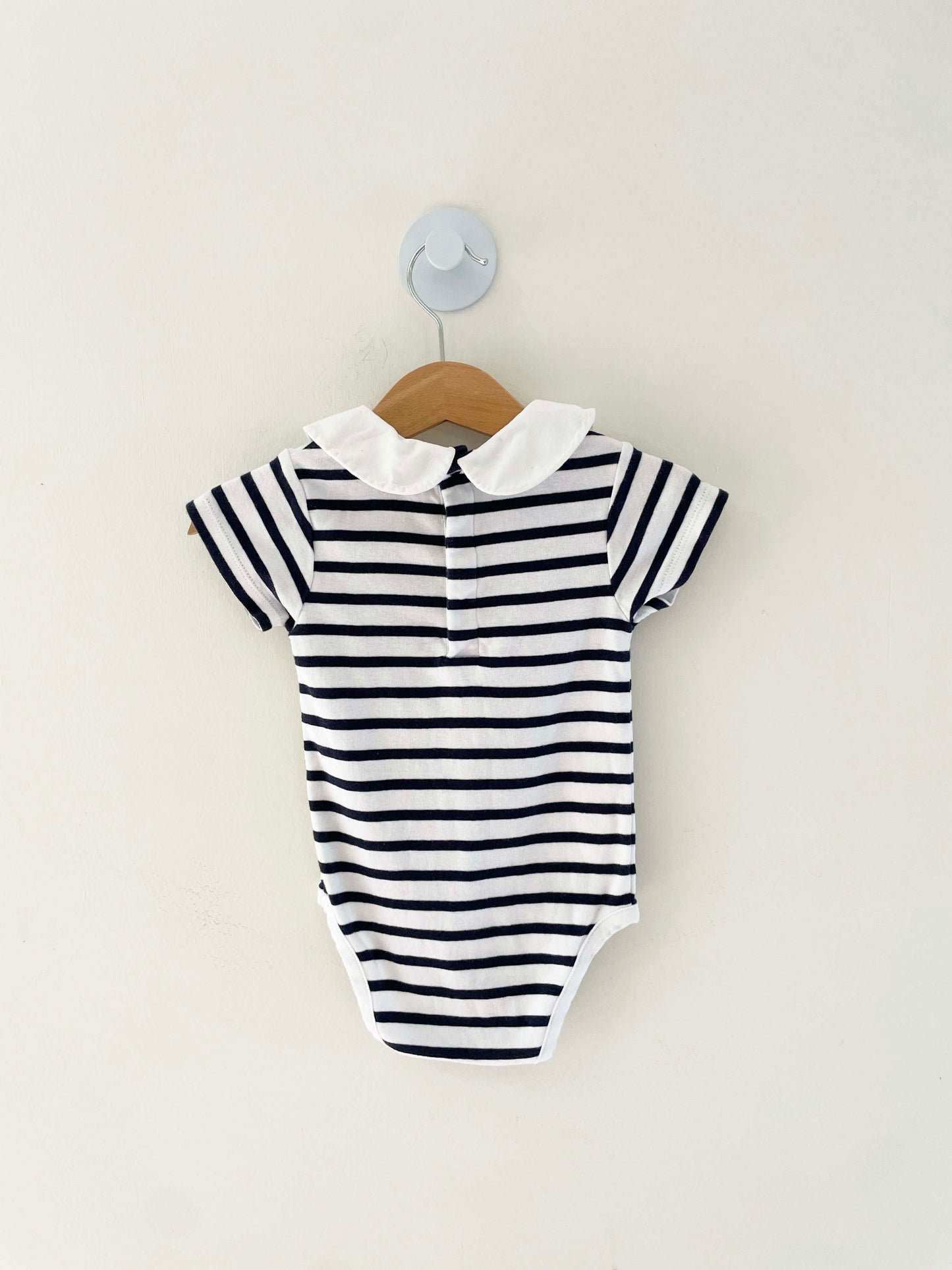 Jacadi Striped Onesie / 24M