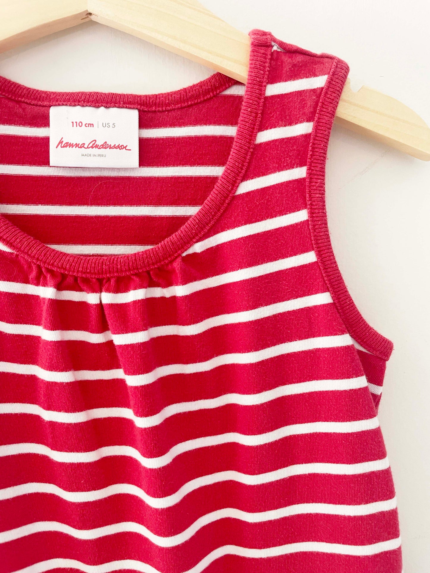 Hanna Andersson Striped Dress / 5Y