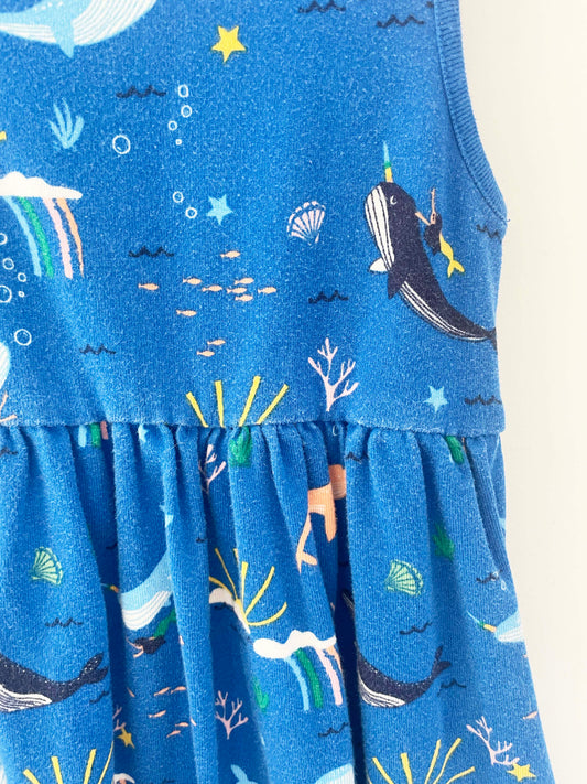 Hanna Andersson Ocean Dress / 5Y