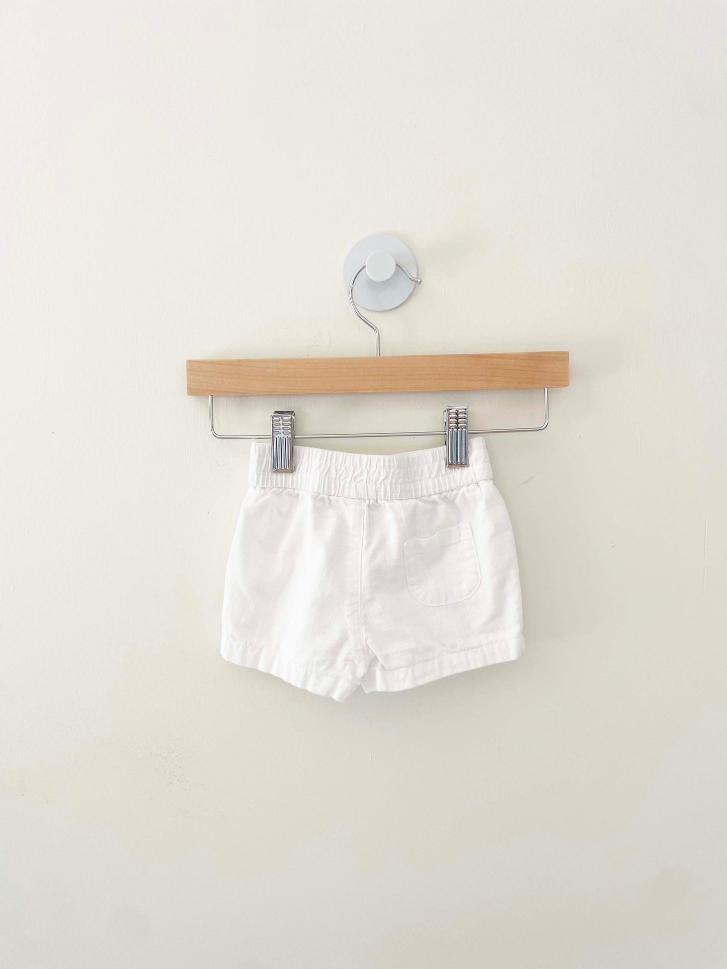Janie & Jack Embroidered Linen Set / 3-6M