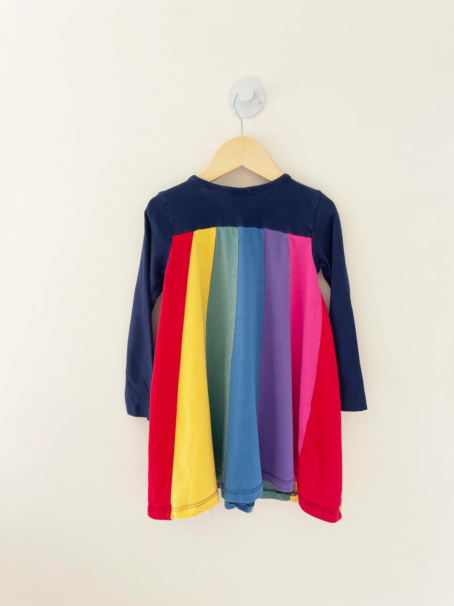 Hanna Andersson Rainbow Dress / 4Y