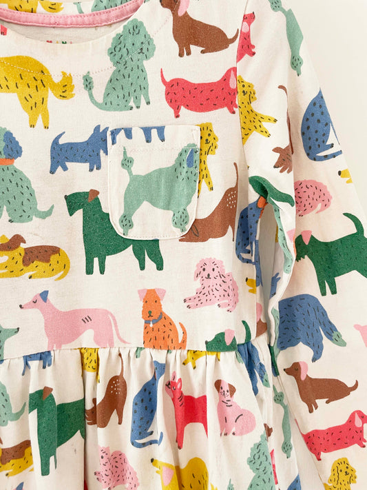 Mini Boden Animal Dress / 7-8Y