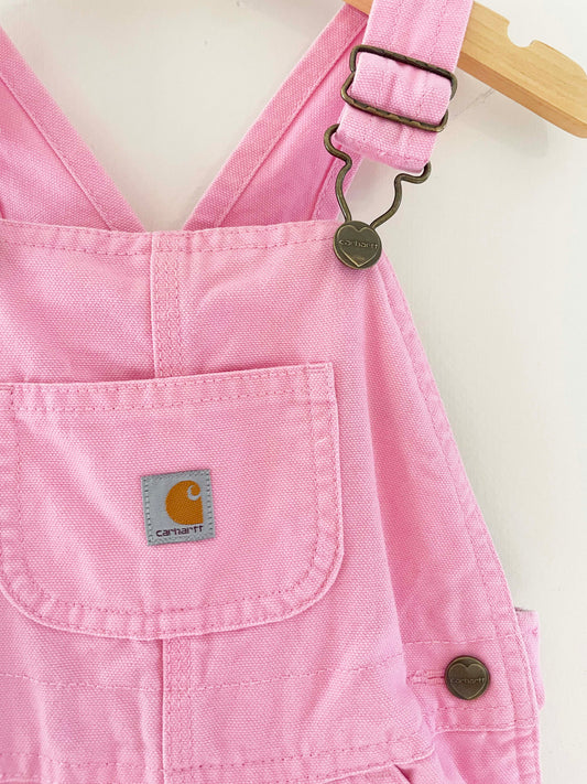 Carhartt Pink Overalls / 3Y