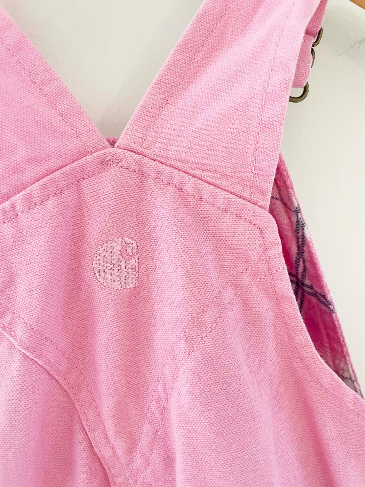 Carhartt Pink Overalls / 3Y